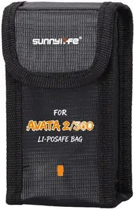 Sunnylife Fireproof Battery Storage Bag for DJI Avata 2 and Avata 360