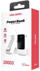 Rayovac VEN-DENS 20000 mAh ārējais akumulators ar LCD displeju