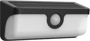 Krups SUNLIS Solar LED Facade Floodlight 3000K 300lm IP65 Black