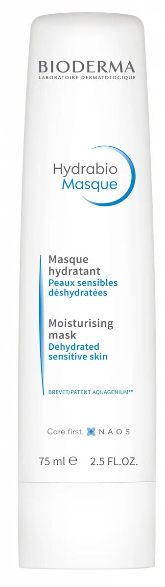 Bioderma Hydrabio mitrinoša sejas maska mirdzumam