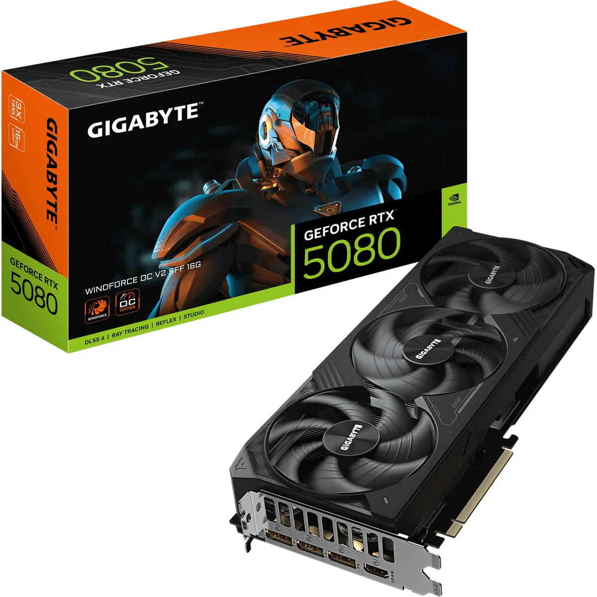 GIGABYTE GeForce RTX 5080 WINDFORCE OC