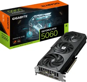 GIGABYTE GeForce RTX 5060 GAMING OC V2 8G Graphics Card, 8GB GDDR7, 128-bit, PCI-E 5.0, 2602 MHz