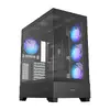 FSP M370-BA Midi Tower datora korpuss melns ARGB Photo 4