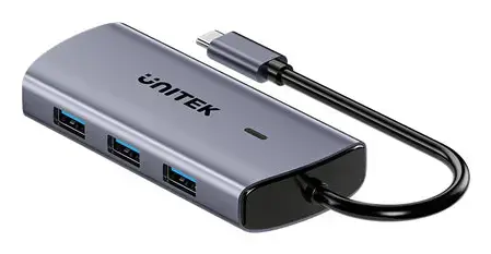 Unitek D1113CGY01 6-in-1 USB-C centrmezgls Photo 4