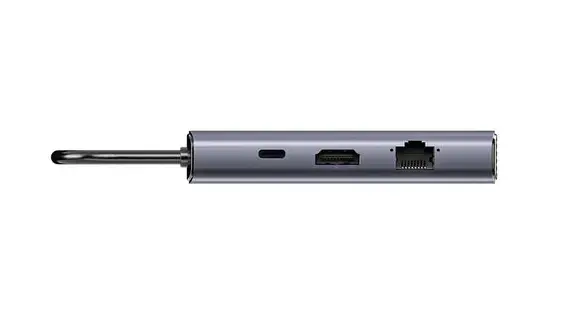 Unitek D1113CGY01 6-in-1 USB-C centrmezgls Photo 8