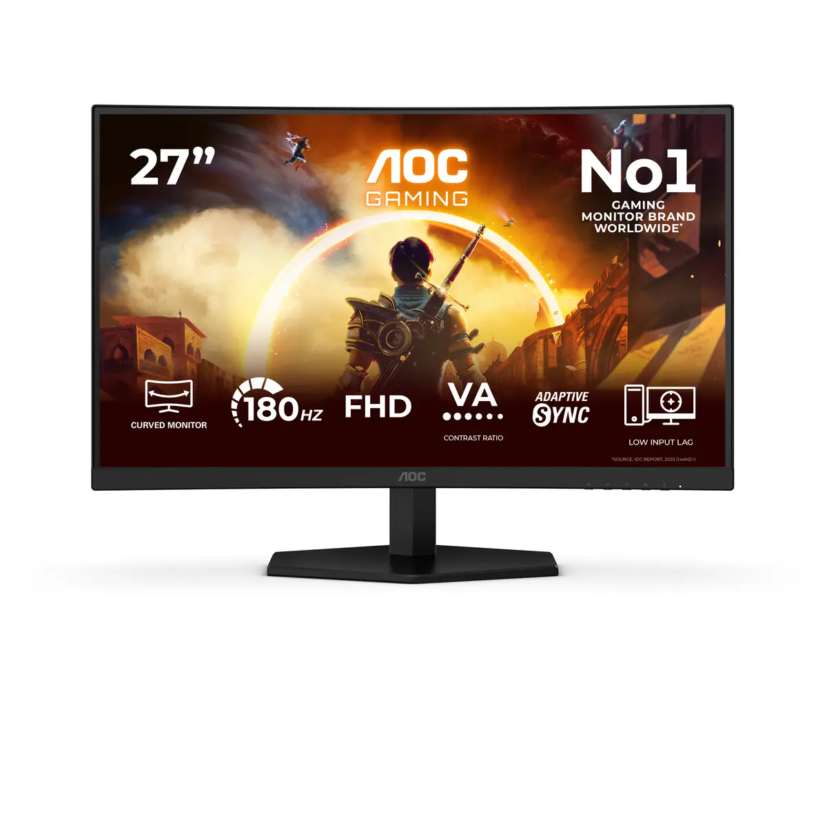 Игровой монитор AOC C27G42FE 27" Full HD 180Hz Photo 2