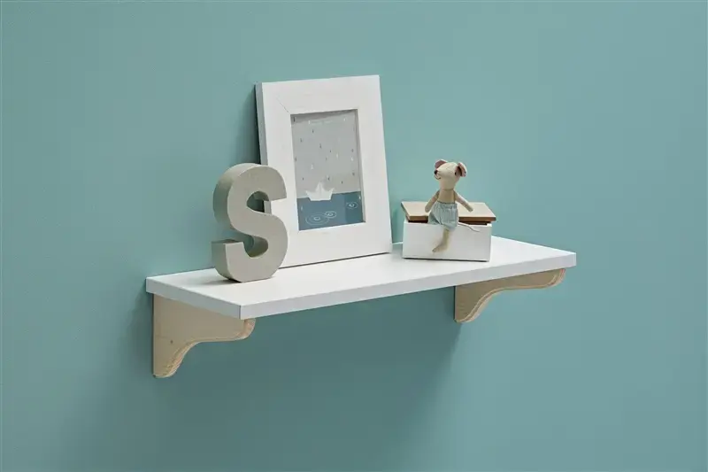 DOLLE LITE Shelf Board 600x200x19 mm White Photo 2