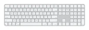 Apple Magic tastatūra Universāls USB + Bluetooth QWERTY Amerikāņu angļu valoda Balts