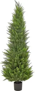Beliani CEDAR TREE Artificial Potted Plant 153 cm