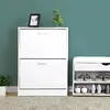 Vasagle LBC02WT kumode ar 2 durvīm Photo 4