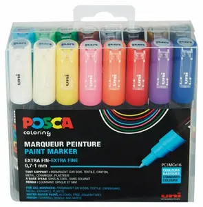 POSCA Marker UNI PC-1MC 16er Set