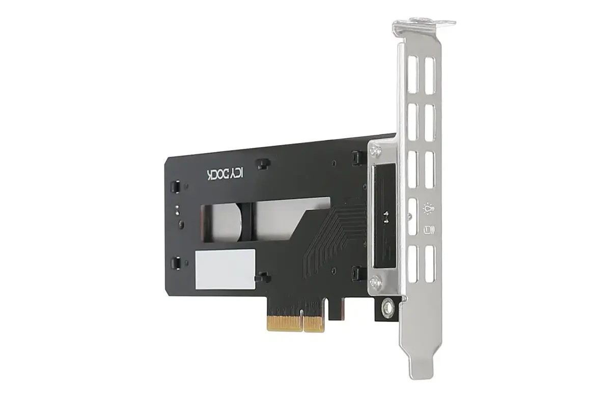Адаптер Icy Dock MB987M2P-1B PCIe для M.2 NVMe Photo 3
