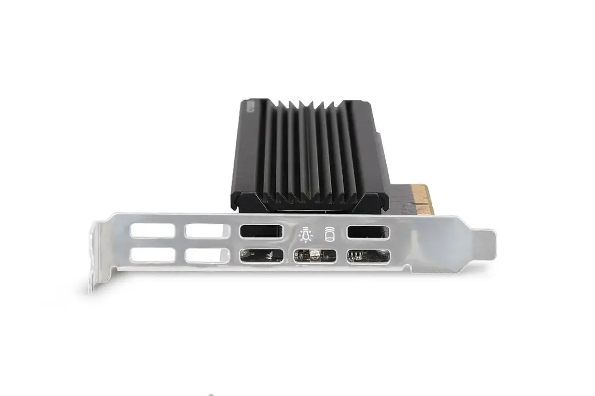 Адаптер Icy Dock MB987M2P-1B PCIe для M.2 NVMe Photo 5