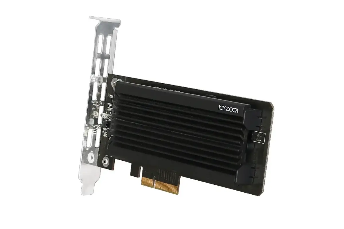 Адаптер Icy Dock MB987M2P-1B PCIe для M.2 NVMe Photo 9