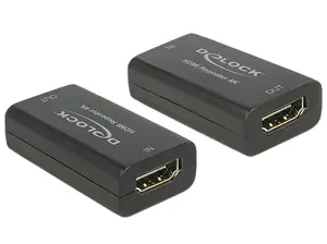 DeLOCK 11403 HDMI pagarinātājs, 4K, līdz 30 m, melns