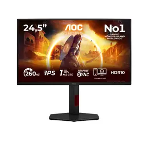 AOC G4 25G4ZR computer monitor 62.2 cm (24.5") 1920 x 1080 pixels Black, Red