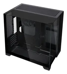 Lian Li O11 Vision Midi Tower PC Case, Black, Tempered Glass, Supports Mini-ITX and Micro-ATX Motherboards