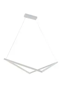 LUMINAIRE PENDANT 32W LED WHITE 2240LM
