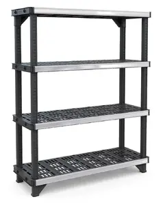 Keter 4-Shelf Storage Unit 122x46x150 cm