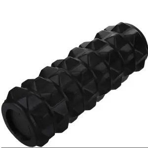 THOMS Solid Roll Massage Yoga Roller, Black