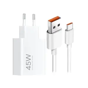 Xiaomi MDY-17-EF 45W lādētājs + 3A vads USB-C 1m (OEM)