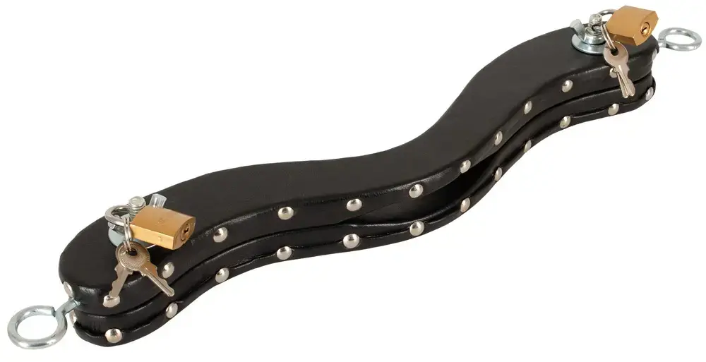 ZADO Le Humbler Leather-Covered Wooden Pillory Photo 4