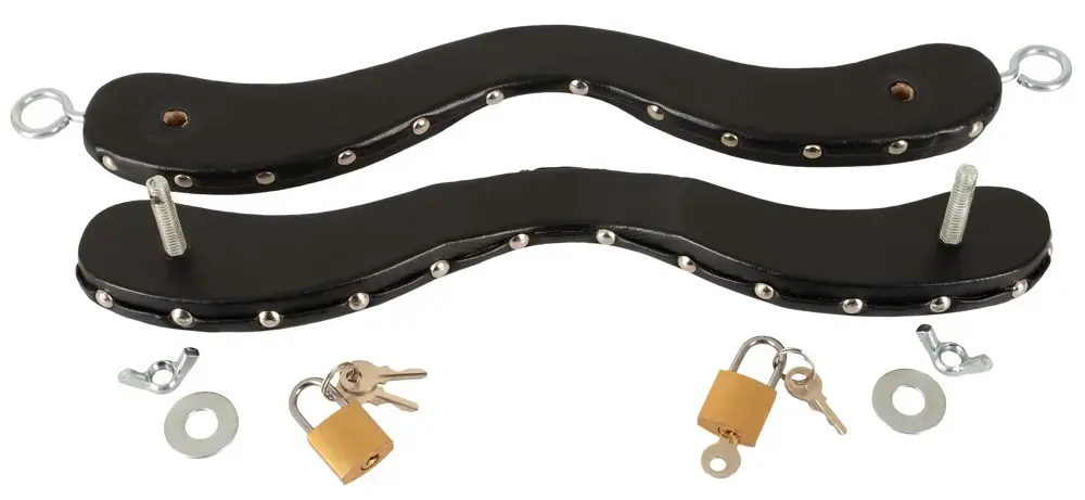 ZADO Le Humbler Leather-Covered Wooden Pillory Photo 11