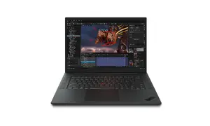 Lenovo ThinkPad P1 Gen 6 mobilā darbstacija, Intel Core i7-13800H, 16 collu WQUXGA skārienekrāns, 32 GB DDR5 RAM, 1 TB SSD, NVIDIA GeForce RTX 4060, Windows 11 Pro