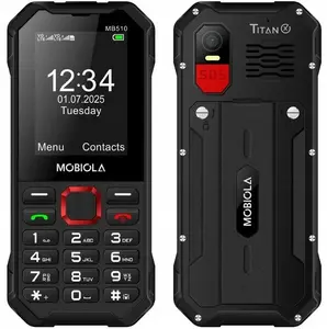 Mobilais tālrunis Mobiola MB510 TitanX melns