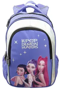 K-POP 4-Compartment Backpack Violet