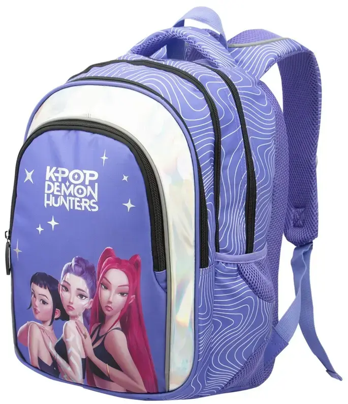 K-POP 4-Compartment Backpack Violet Photo 2