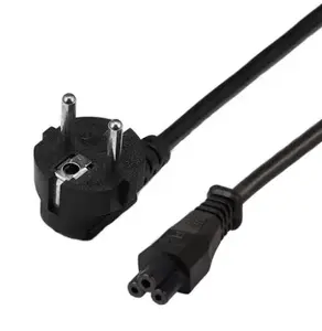 EXTRA DIGITAL Power Cable CEE 7/7 Type-F to C5, 2 m, Black