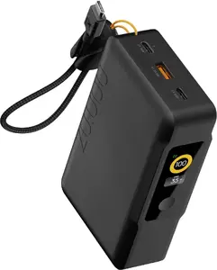 Внешний аккумулятор Xtorm NextGen6 20000 мАч 35 Вт со встроенным кабелем, 2x USB-C и 1x USB-A