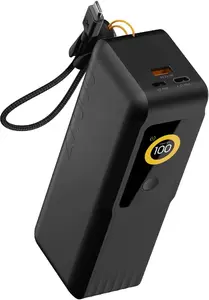 Внешний аккумулятор Xtorm NextGen6 27000 мАч 70 Вт со встроенным кабелем, 2x USB-C и 1x USB-A