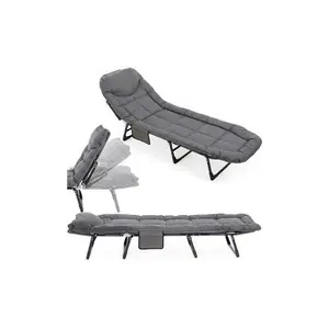 Раскладная кровать Springos CS0188 с регулируемой спинкой и мягким матрасом