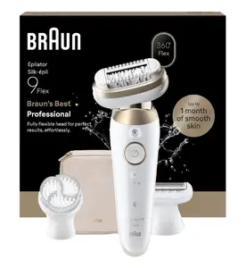 Braun Silk-épil 9-060 3D 40 tweezers Gold, White