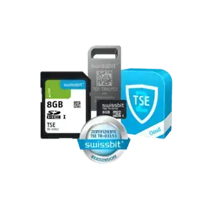 Swissbit TSE v2 microSD Card 8GB Technical Security Device for Fiscal Compliance