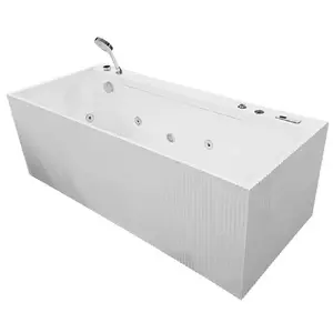 Прямоугольная массажная ванна AMUE AMO-18008AL-150 150x75 см