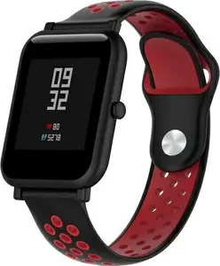 Beline Design Watch Strap 20mm Black/Red