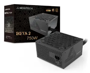 Montech BETA 2 750W barošanas bloks, 80 PLUS Bronze, ATX, nemodulārs