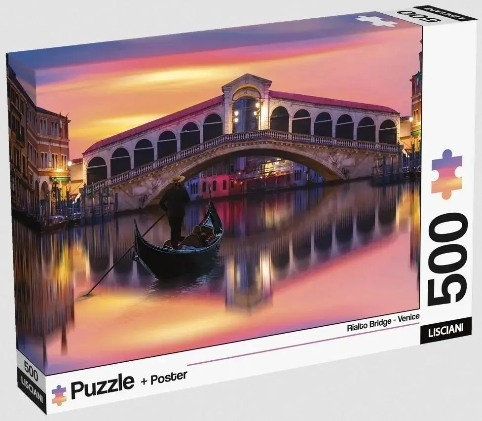 Lisciani Rialto tilts Venēcijā puzle, 500