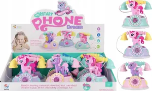 Mega Creative Unicorn Toy Telephone with Sound and Light Effects