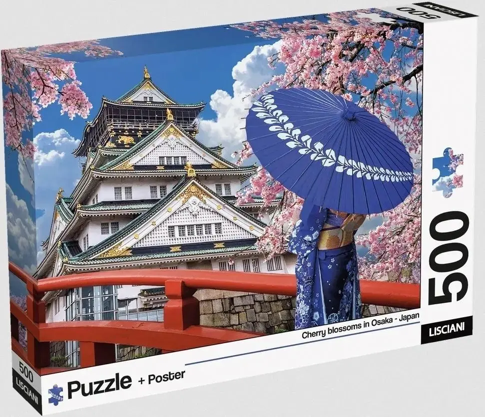 Lisciani Japonia puzle pieaugušajiem 500 gabaliņi