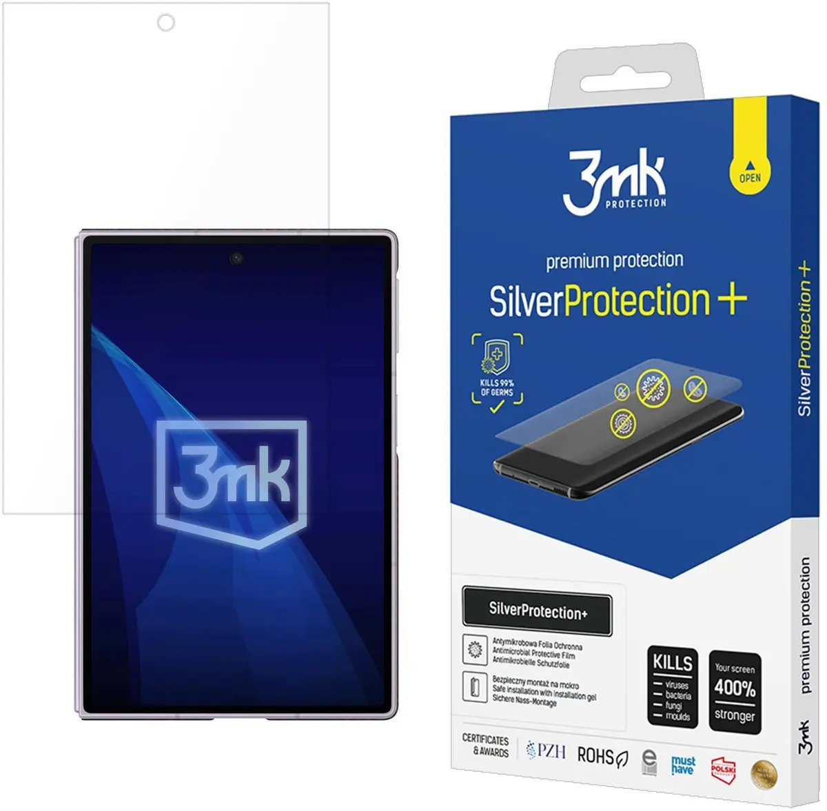 3MK SilverProtection+ ekrāna aizsargplēve Samsung Galaxy