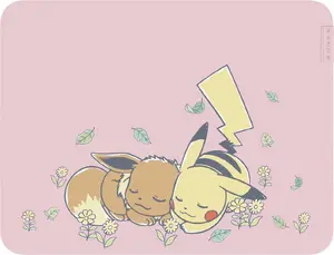 Razer Gigantus V2 Pikachu & Eevee Edition Gaming Mouse Pad, Pink