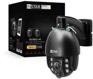 Epson INSTAR IN-9820 4K IP novērošanas kamera melna