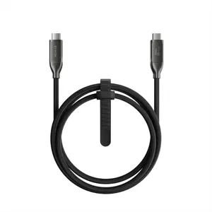 Nomad Kevlar USB4 USB-C to USB-C Cable, 1.0m, Carbide V3