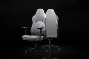 Razer Iskur V2 NewGen spēļu krēsls ar polsterētu sēdekli un regulējamu atzveltni