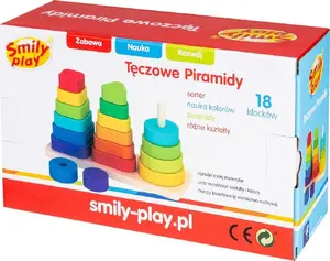 Smily Play TĘCZOWE PIRAMIDY AC7319 AN01