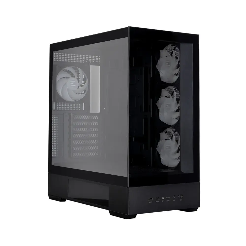 Zalman P40 DS BLACK Midi Tower PC Case Photo 2